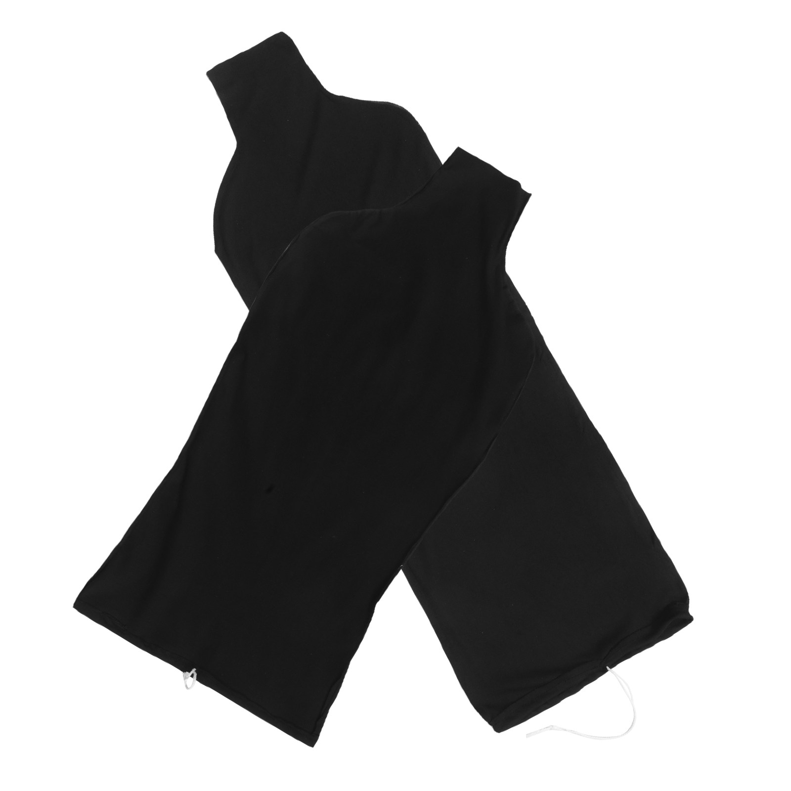 Dress Form Mannequin - 2 Stück Stoffbezüge für Kleiderständer, Schwarz-Weiß,