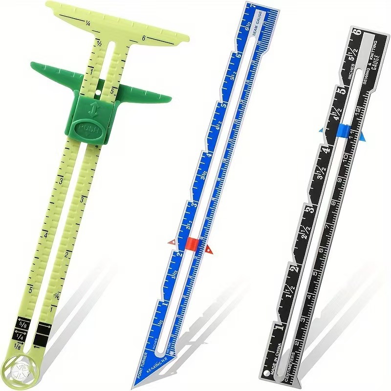 Quilting Ruler Square - 5-in-1 Näh- und Schnittlineal: Patchwork- und