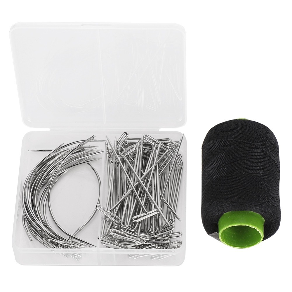 Leather Needle Heavy - 71-teiliges Set Robuster C-förmiger Nadeln aus