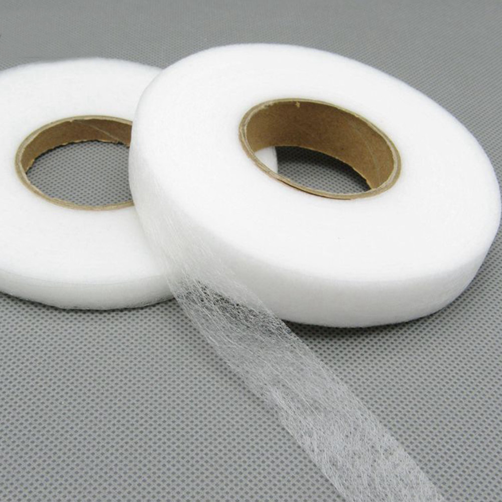 Hem Tape Fusible - 4 Rollen doppelseitiges, nicht gewebtes, schmelzbares