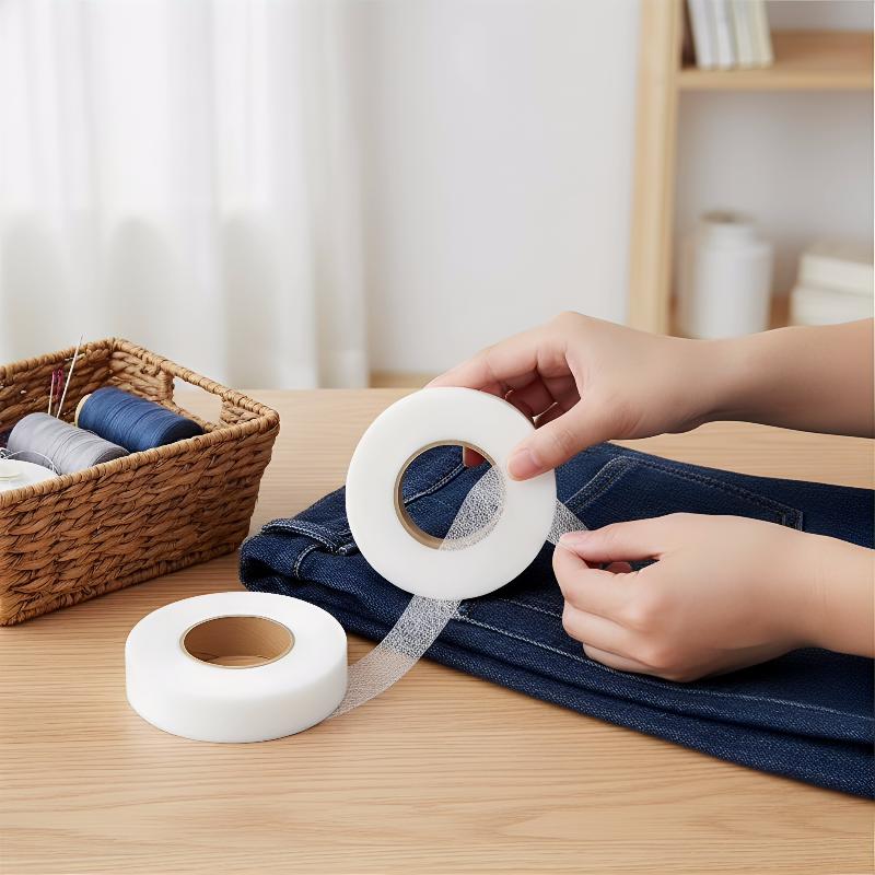Hem Tape Fusible - Nähfreies Saumband - Doppelseitiges Bügelband zum