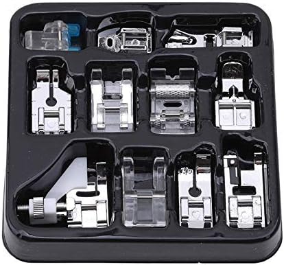 Textile Sewing Machines - 11-teiliges Nähfüßchen-Set - Transportfuß-Kit für Brother,