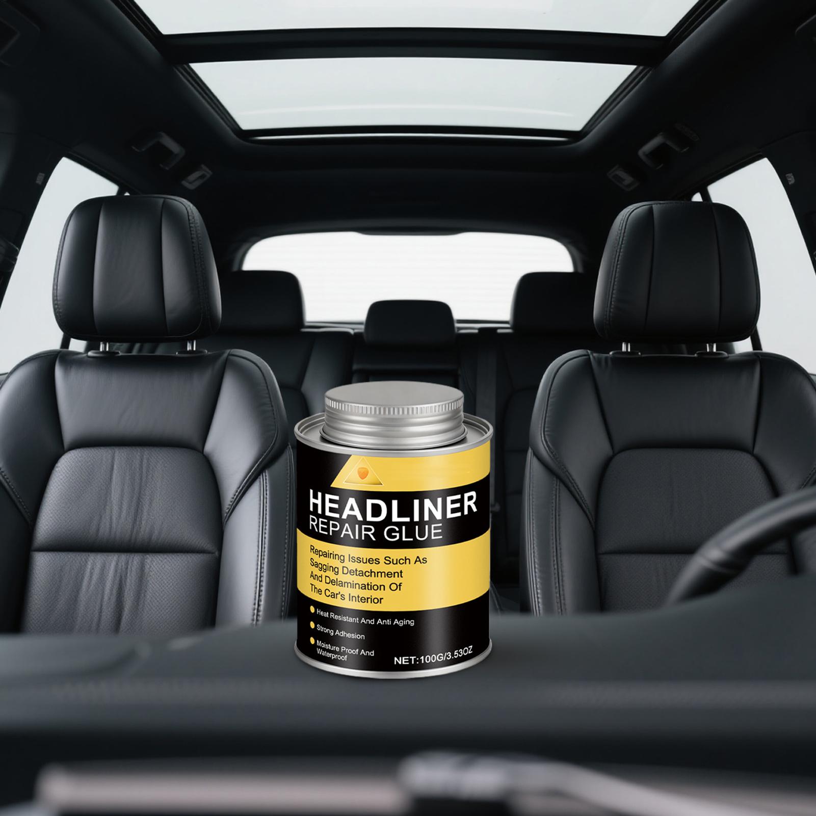 Fabric Glue Bond - Automobil-Deckenleistenkleber, hochtemperaturbeständiger Kleber für Stoff und
