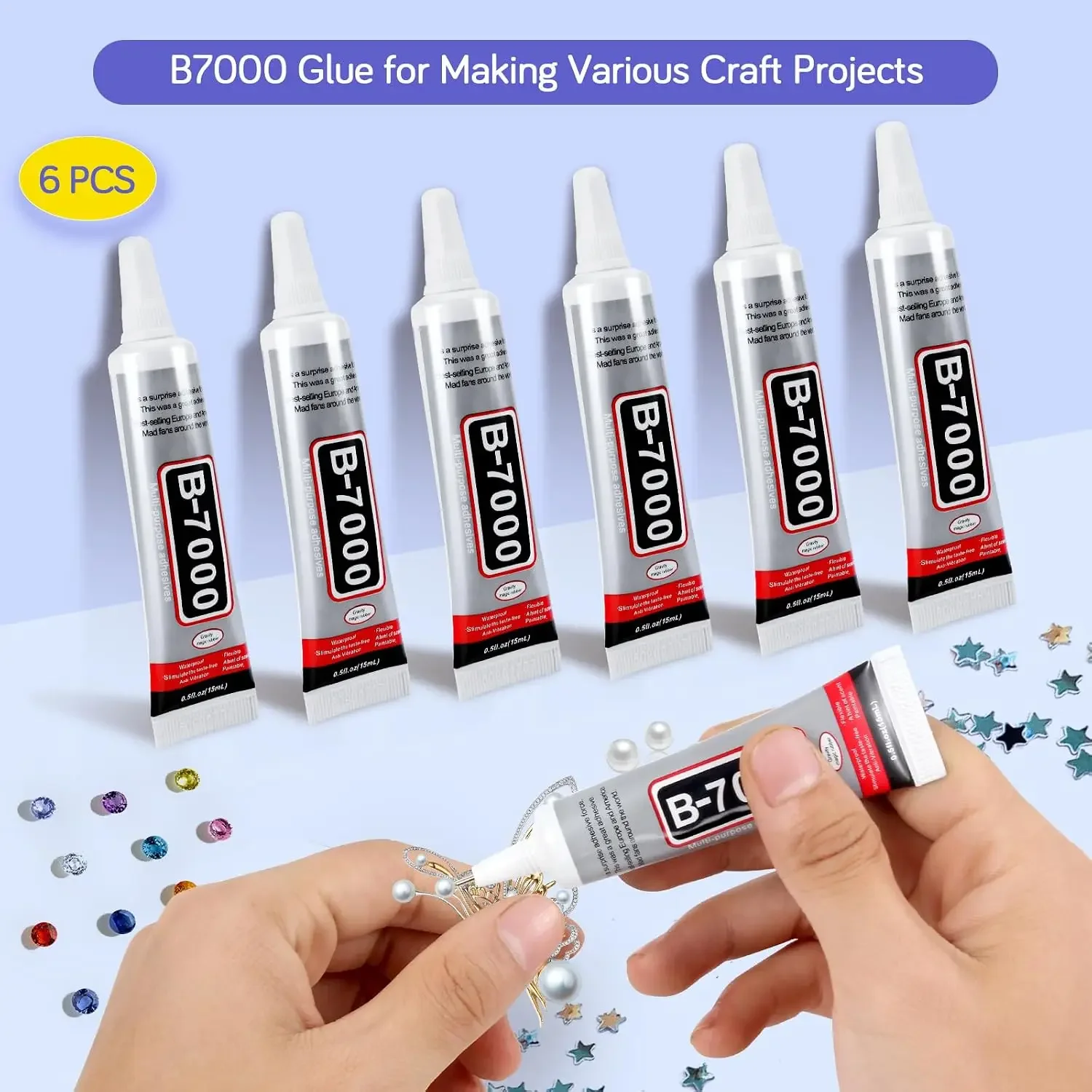 ICUTE-FITTDYHE 6 Stück Schmuck – Fabric Glue Bond Bewertung und Preis