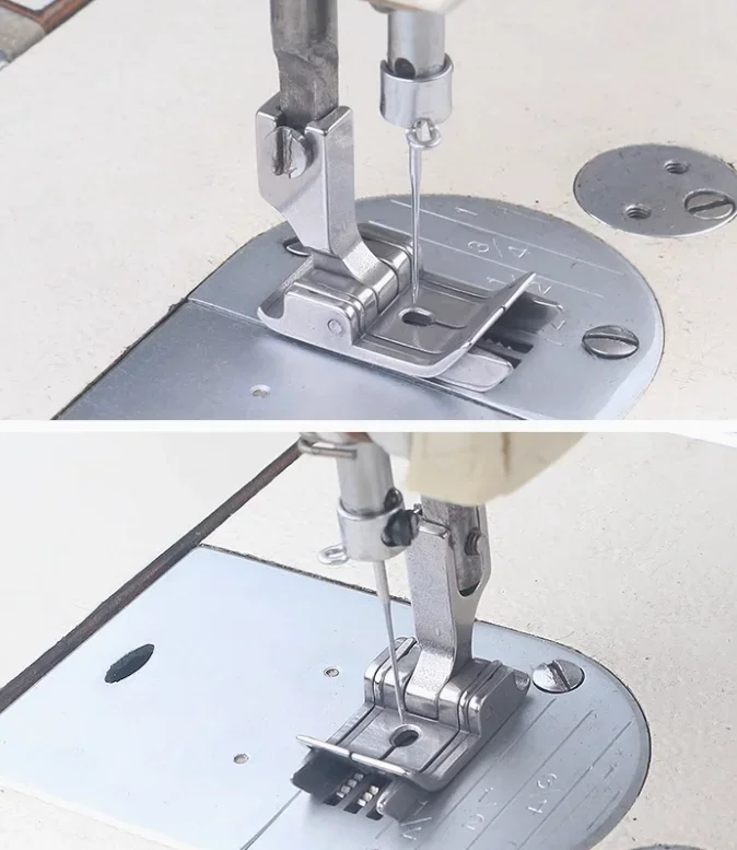 Doppelstop-Zentralfalz-Nähfuß  – Textile Sewing Machines Bewertung und Preis