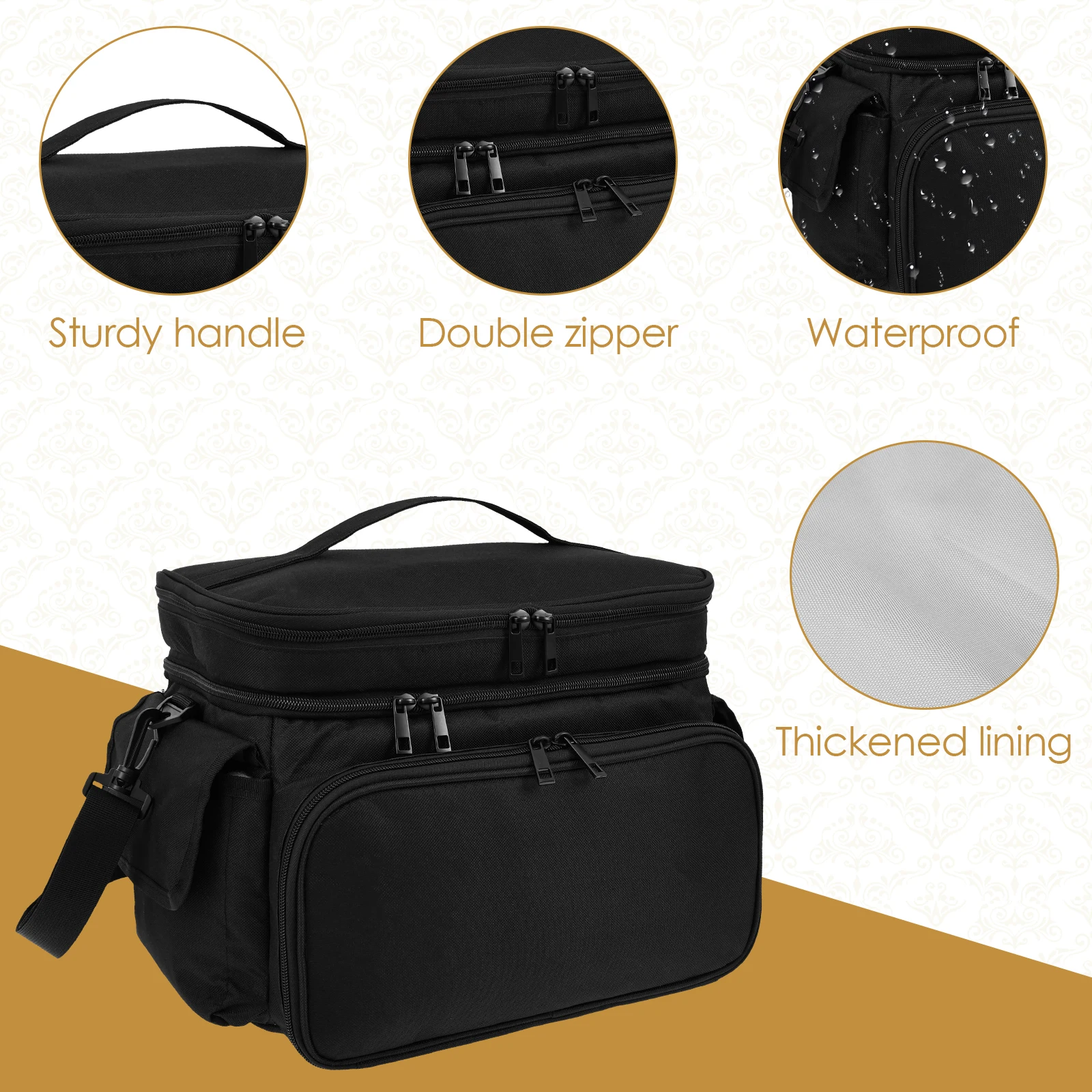 Große Nähtasche Wollstrick-Gar – Textile Sewing Kit Bewertung und Preis