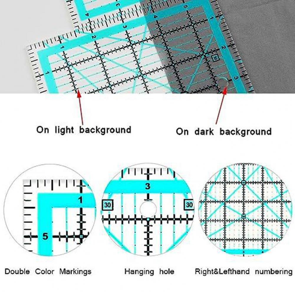 4-teiliges Acryl-Quiltlineal m – Quilting Ruler Square Bewertung und Preis