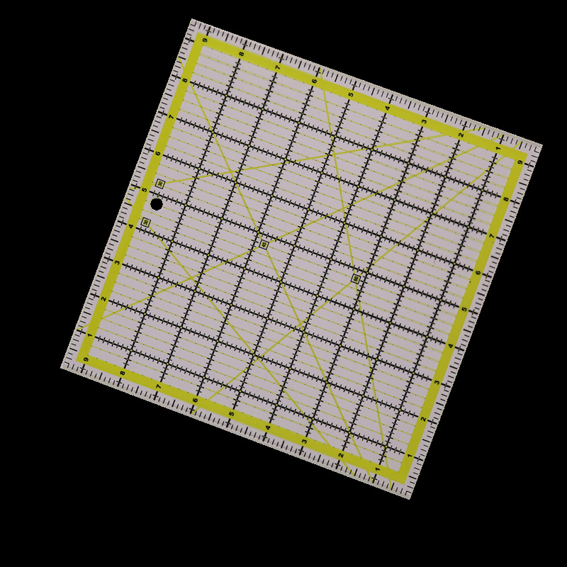 4 Stück quadratische Acryl-Qui – Quilting Ruler Square Bewertung und Preis