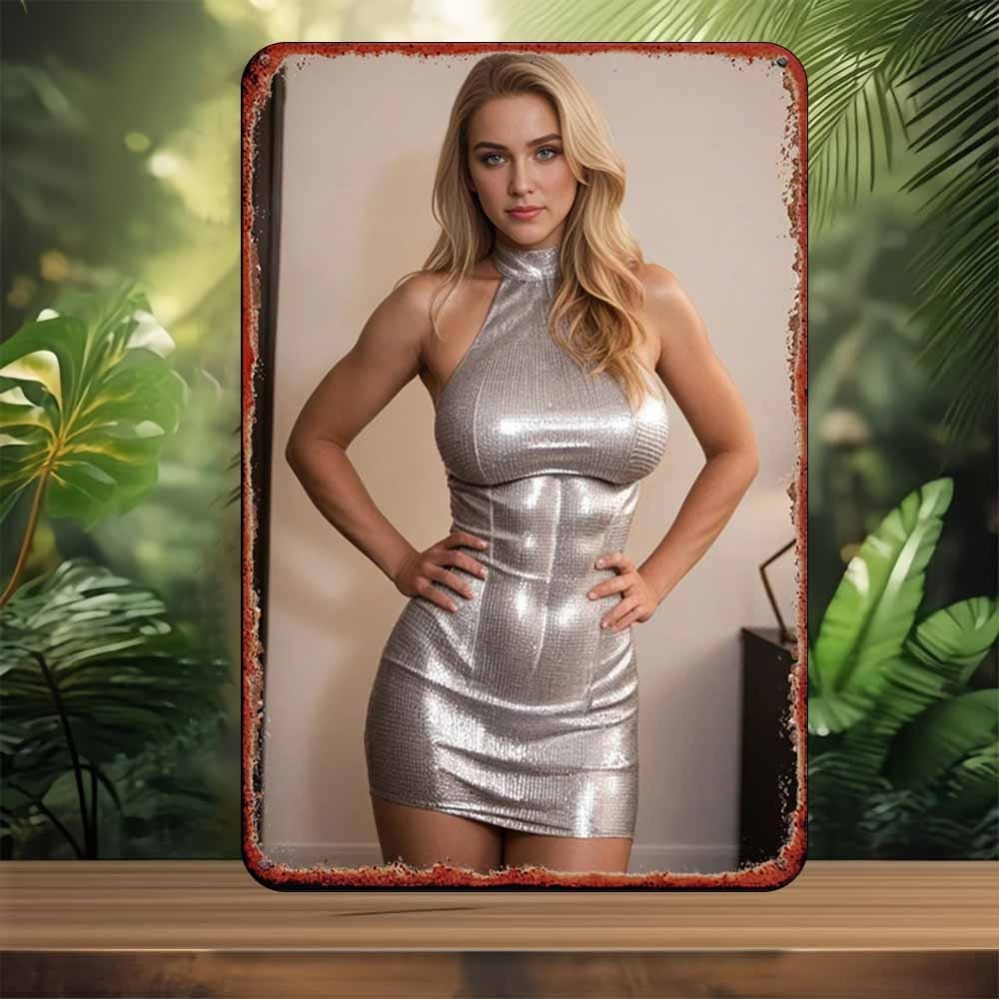 SHEINMETAL Silberne Metallisch – Dress Form Mannequin Bewertung und Preis