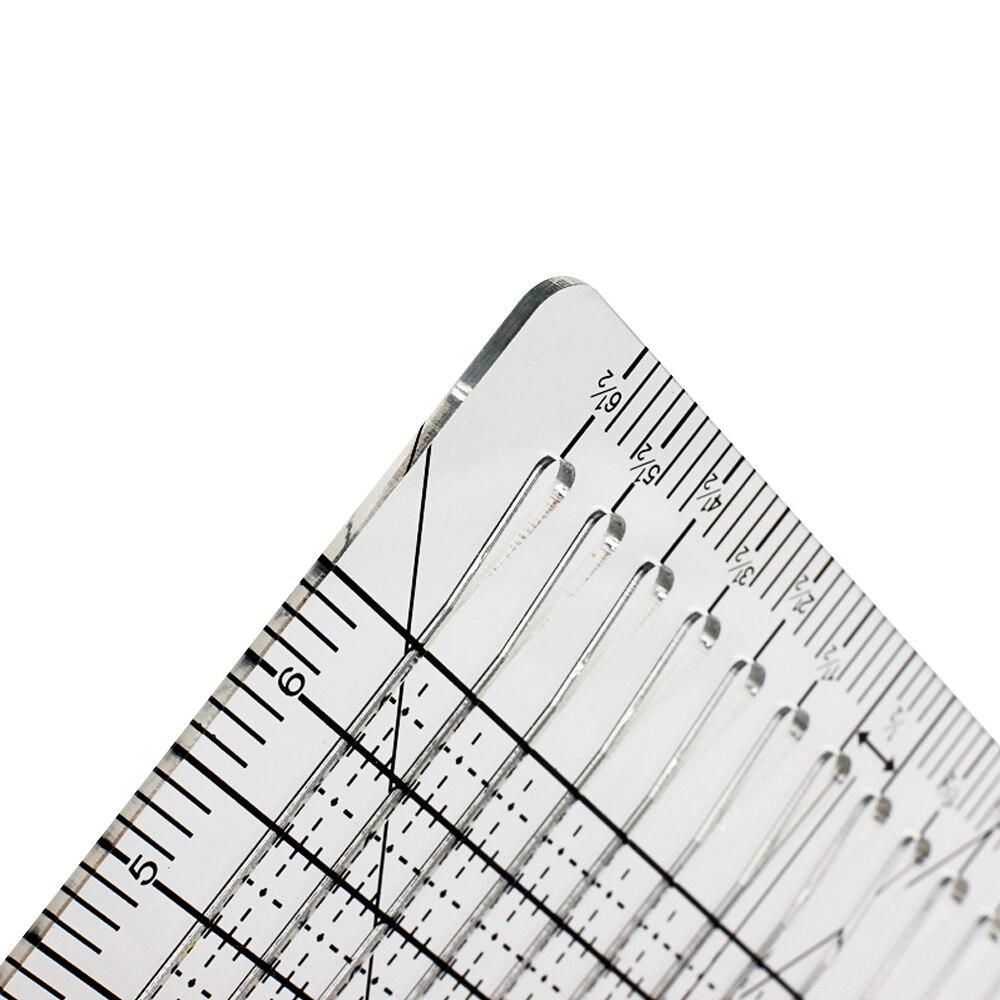 1PC DIY Hand Werkzeug Patchwor – Quilting Ruler Square Bewertung und Preis