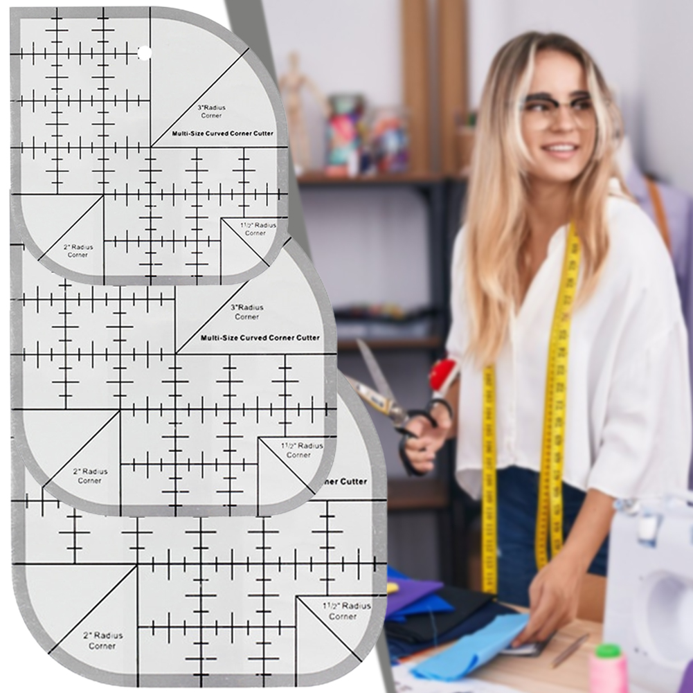 Rutschfestes, gebogenes Eckens – Quilting Ruler Square Bewertung und Preis
