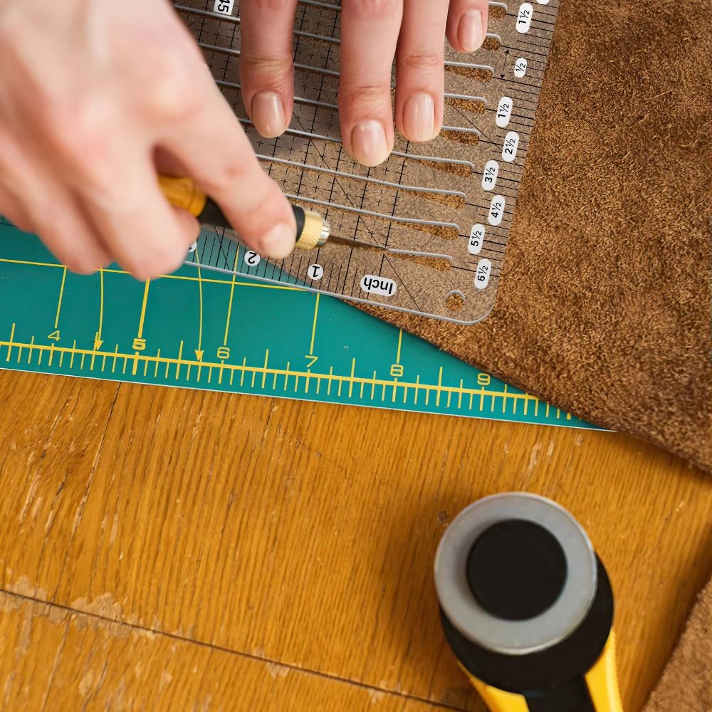 Schneidehilfe 5-in-1 Quiltline – Quilting Ruler Square Bewertung und Preis