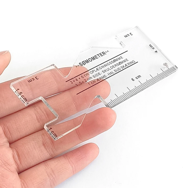 2/1 stücke Präzision Naht Mess – Seam Gauge Metal Bewertung und Preis
