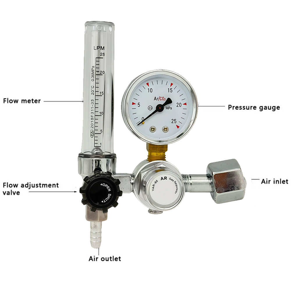 2025 NEU 0-25 MPa Argonregler  – Seam Gauge Metal Bewertung und Preis