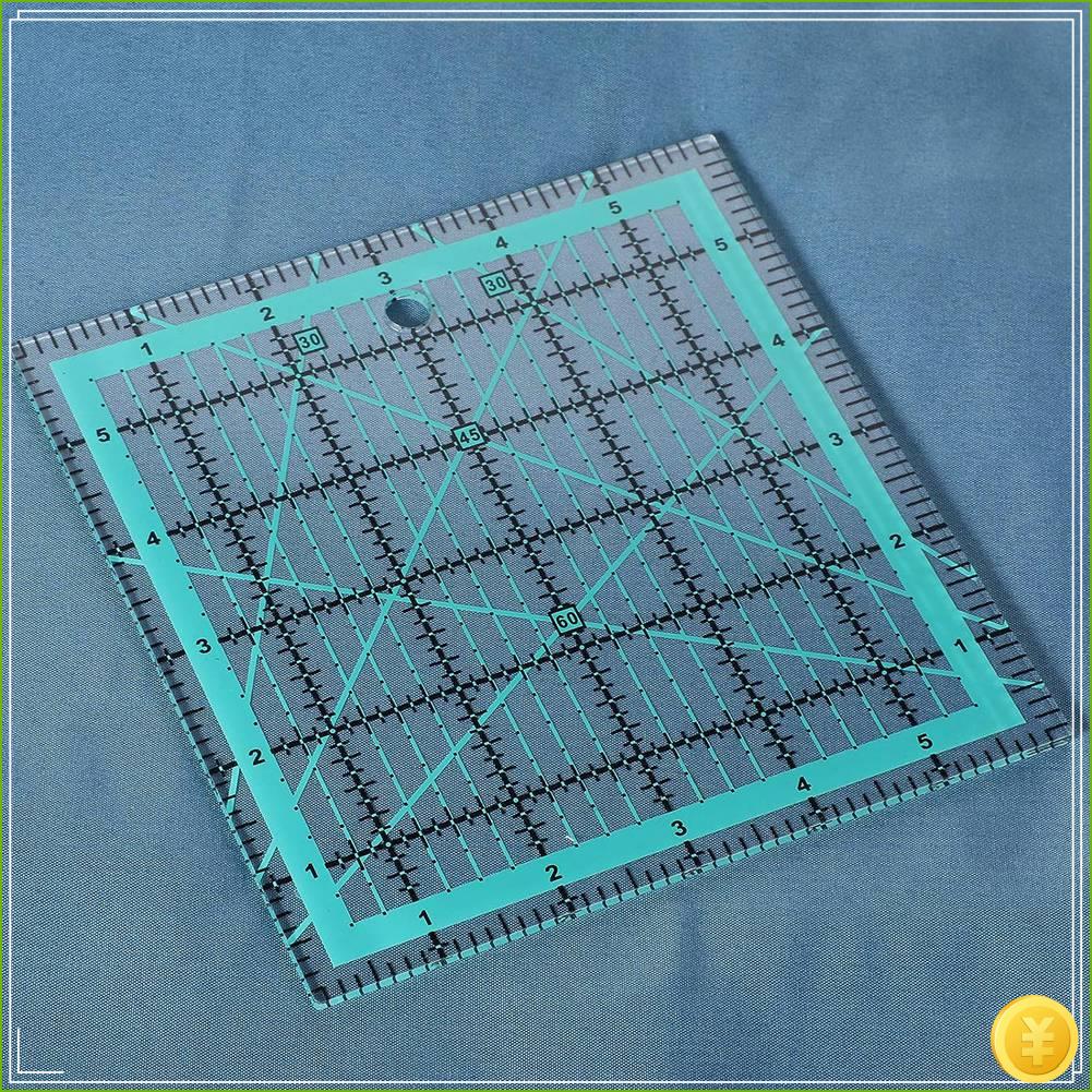 6-teiliges Quilt-Lineal, Bügel – Quilting Ruler Square Bewertung und Preis