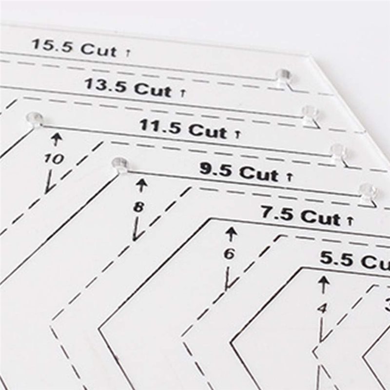 A25F-4-teiliges Quilt-Lineal-S – Quilting Ruler Square Bewertung und Preis