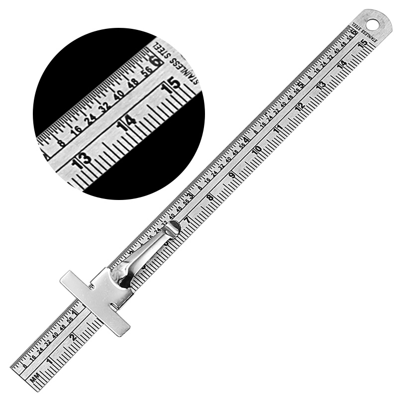 Toolstar Keilkegel-Lineal, Ede – Seam Gauge Metal Bewertung und Preis
