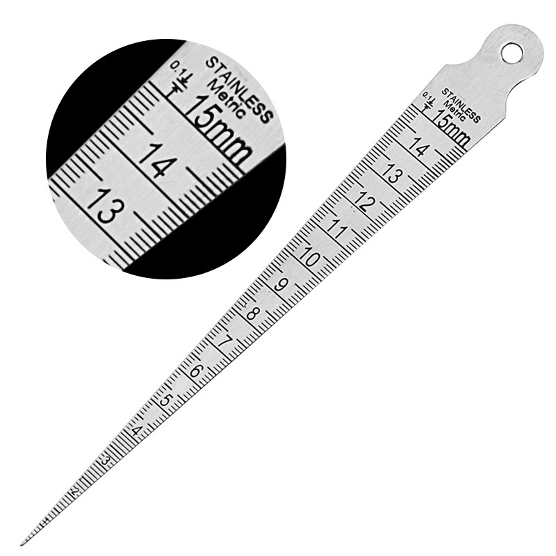 Toolstar Keilkegel-Lineal, Ede – Seam Gauge Metal Bewertung und Preis