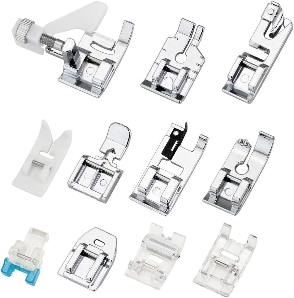 11-teiliges Nähfüßchen-Set - T – Textile Sewing Machines Bewertung und Preis