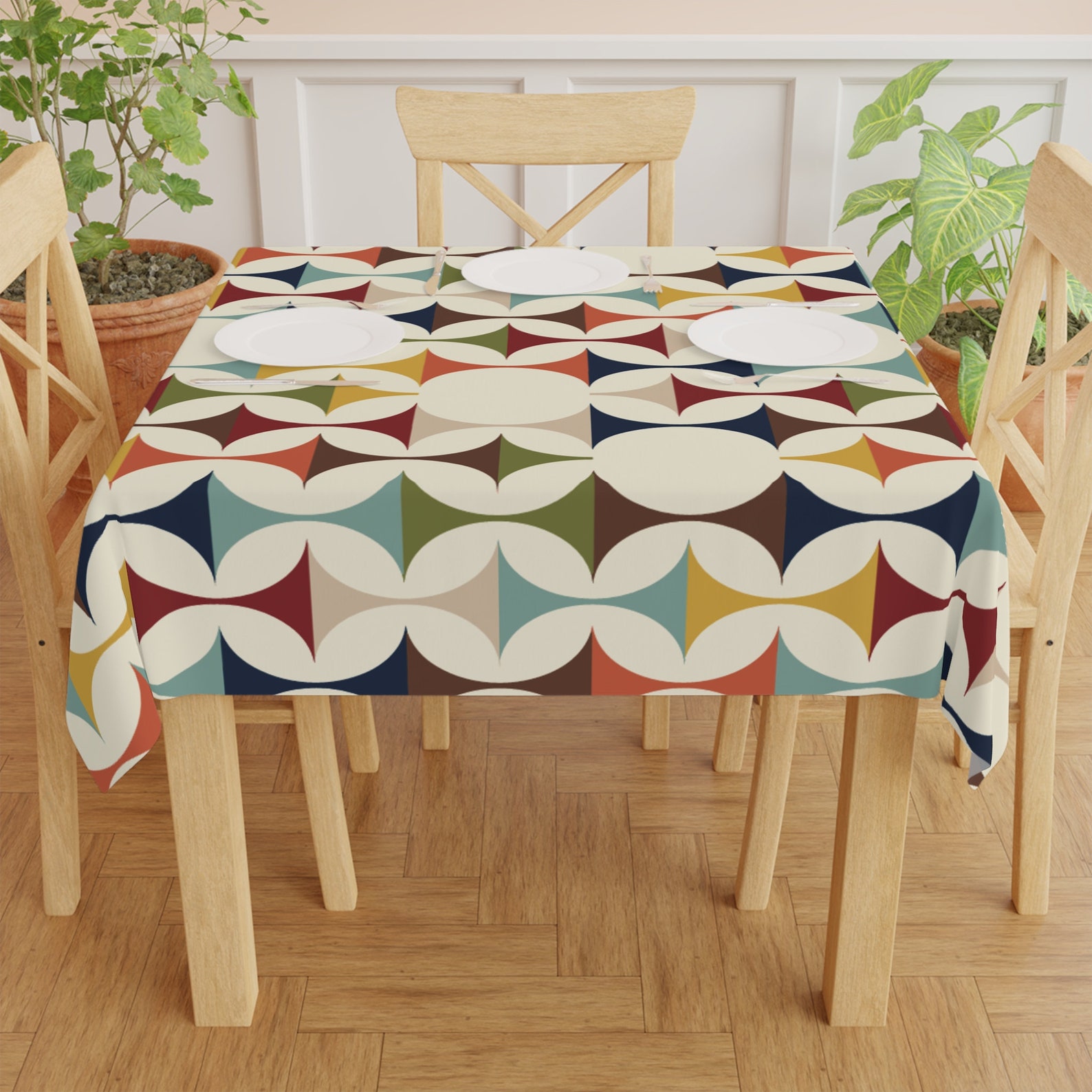 Mid-Century Modern Retro Geome – Century Textile & Sewing Supply Hours Bewertung und Preis