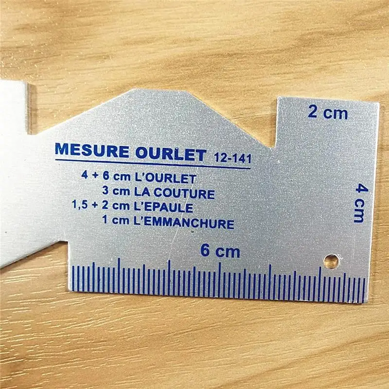 Stoffmarker, Schneiderkreide u – Seam Gauge Metal Bewertung und Preis