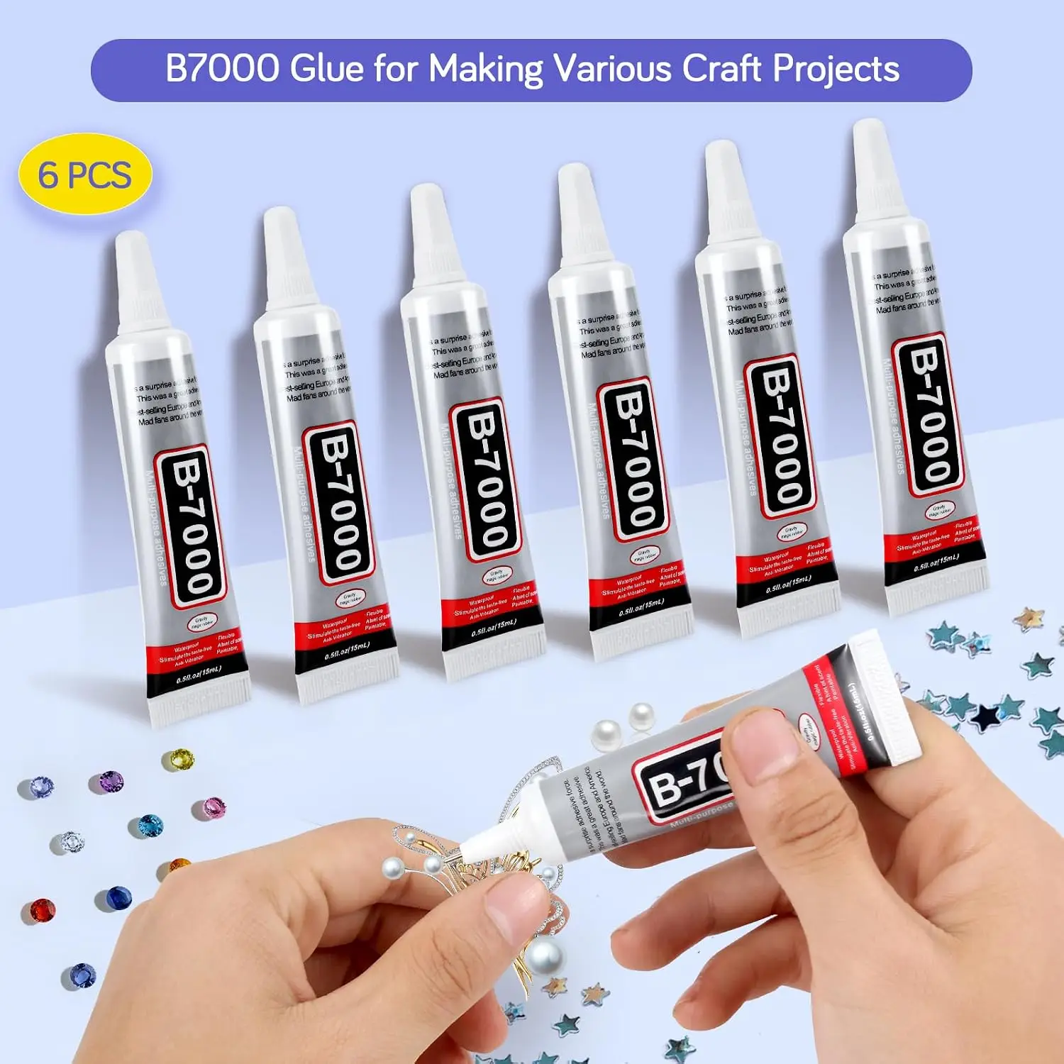 ICUTE-FITTDYHE 6 Stück Schmuck – Fabric Glue Bond Bewertung und Preis