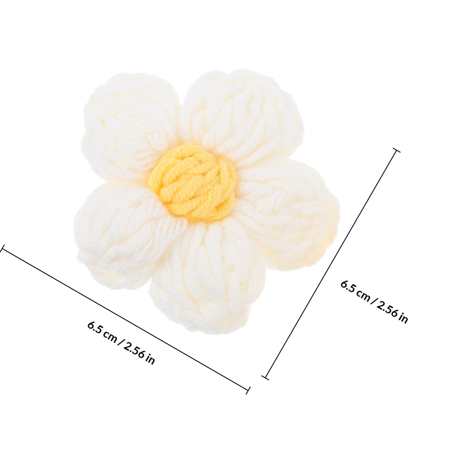 4 Stück gehäkelte florale DIY- – Sewing Garments Bewertung und Preis