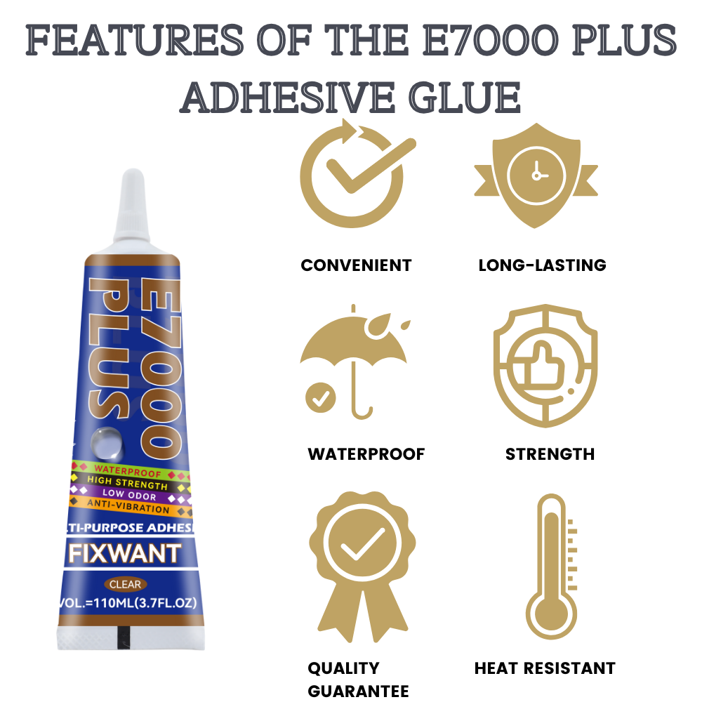 E7000 PLUS Mehrzweckkleber – s – Fabric Glue Bond Bewertung und Preis