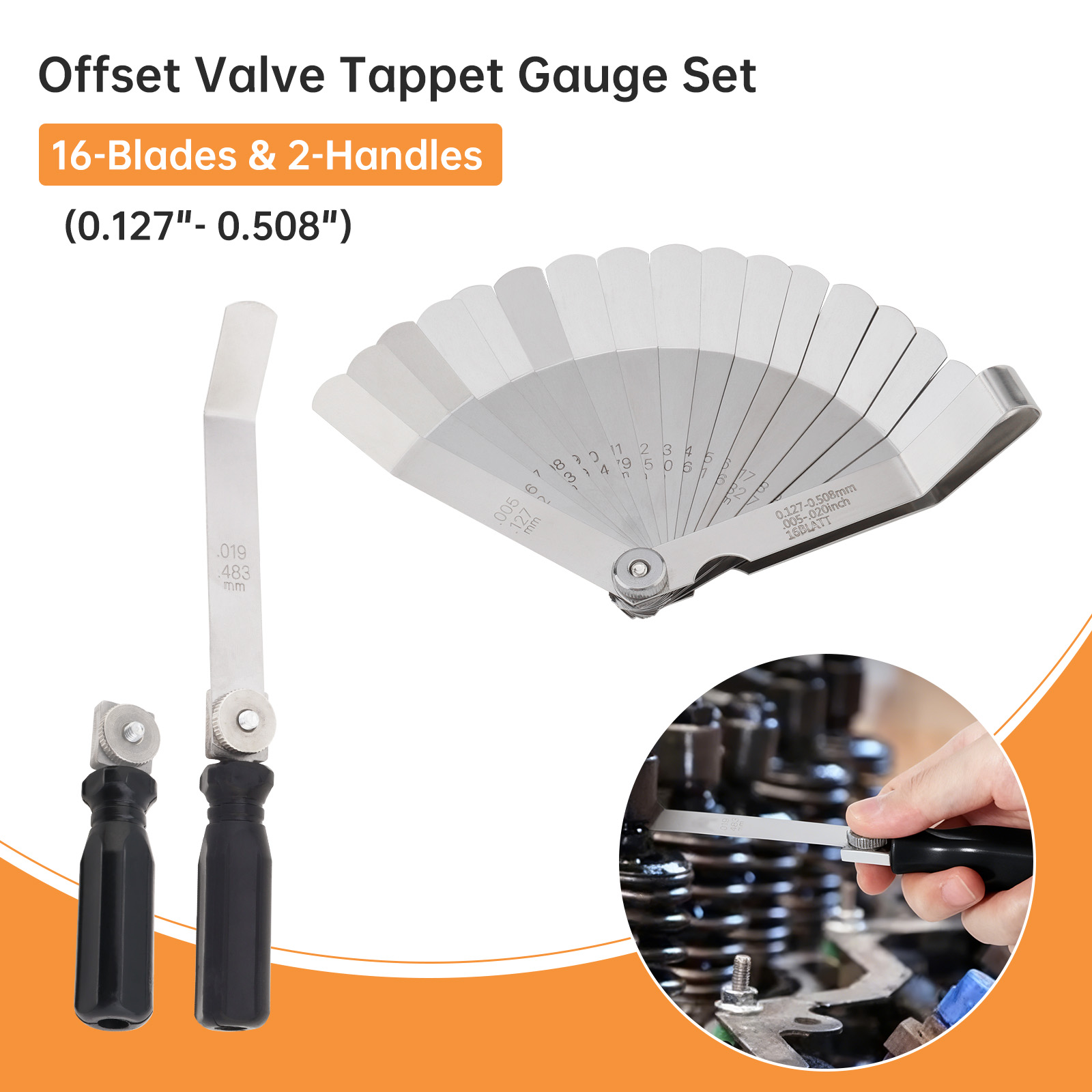 Edelstahl Offset Ventil Stößel – Seam Gauge Metal Bewertung und Preis