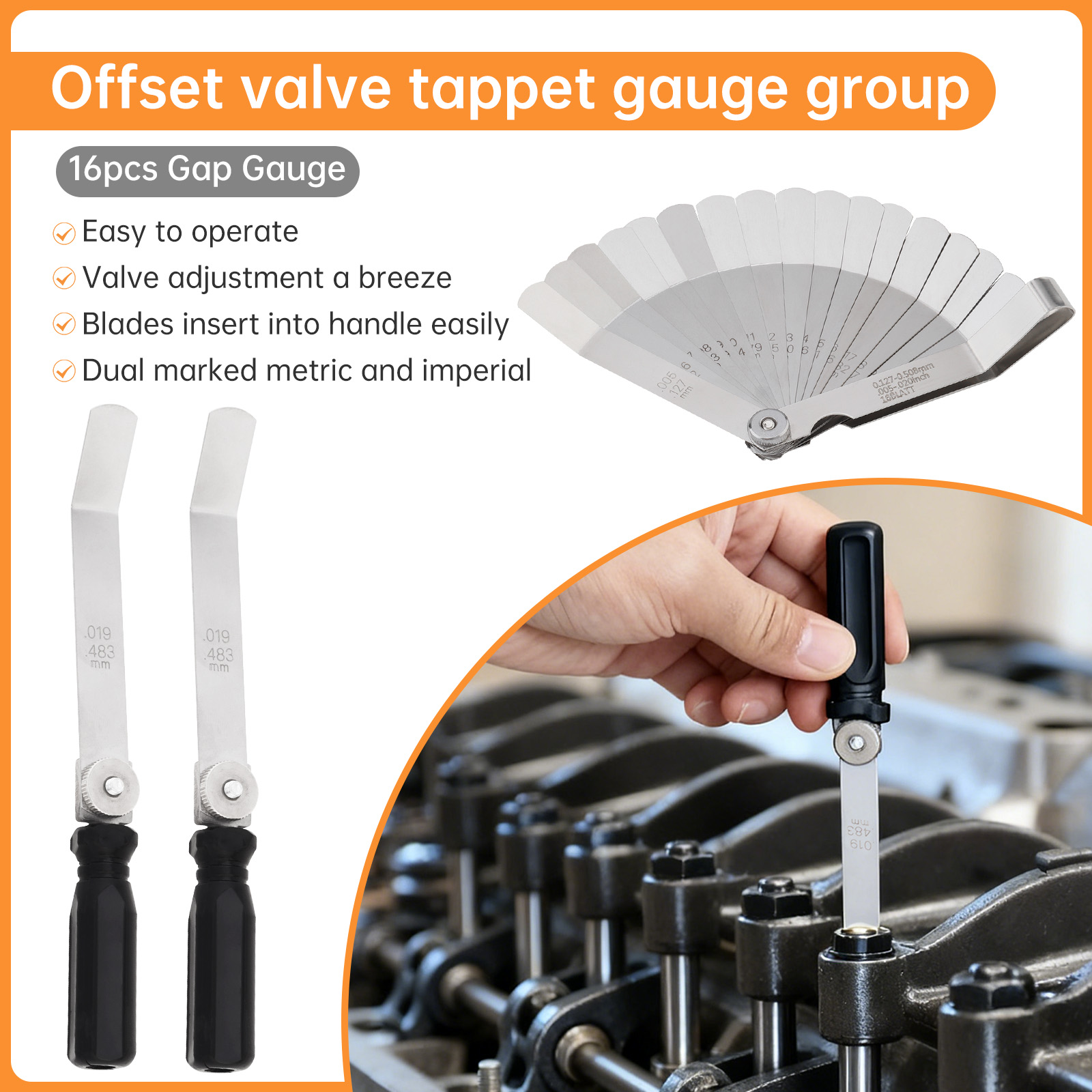 Edelstahl Offset Ventil Stößel – Seam Gauge Metal Bewertung und Preis